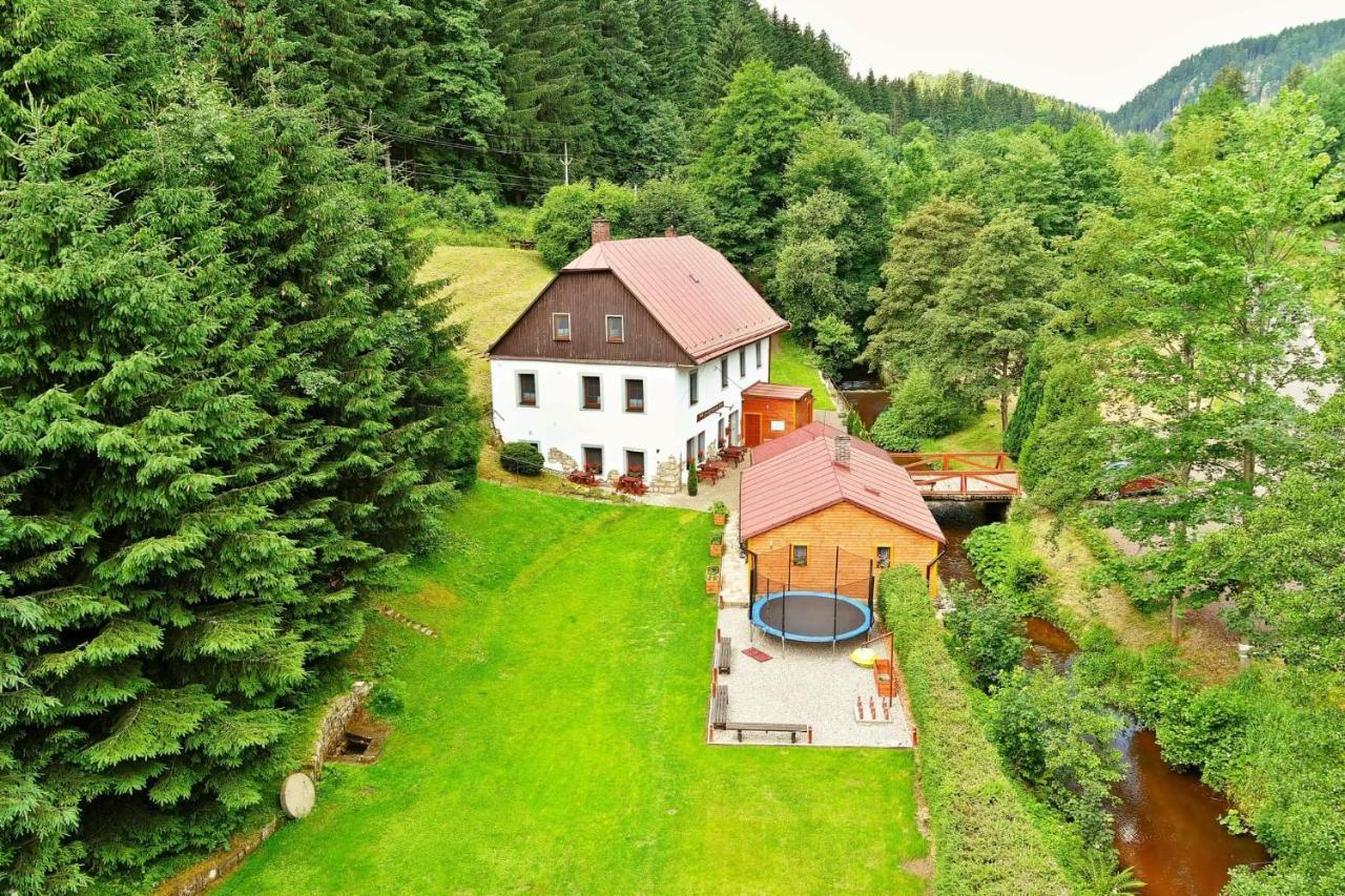 Penzion Ctyrlistek Teplice nad Metují Exteriör bild